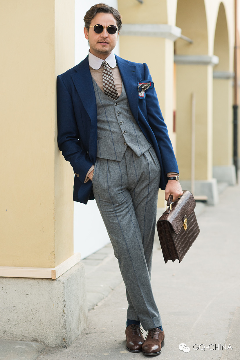 So dandy, so sprezzatura.  (Source: GQ)